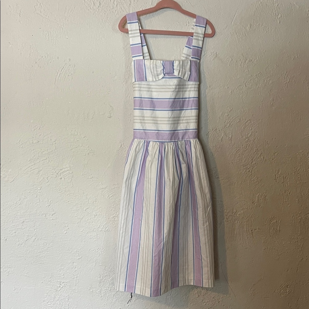 Janie and Jack white/lavender dress